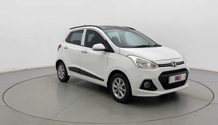 2014 Hyundai Grand i10 ASTA AT 1.2 KAPPA VTVT, Petrol, Automatic, 73,134 km, Right Front Diagonal