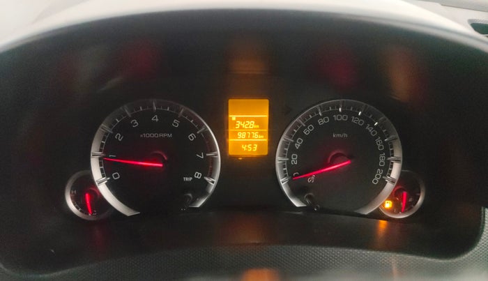 2016 Maruti Swift VXI, Petrol, Manual, 98,776 km, Odometer Image
