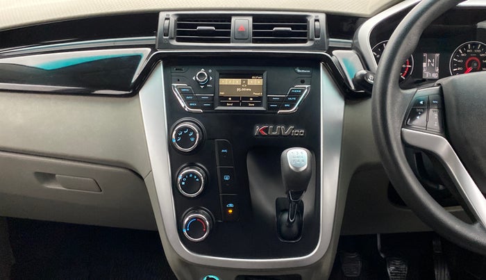 2016 Mahindra Kuv100 K8 6 STR, Petrol, Manual, 37,180 km, Air Conditioner