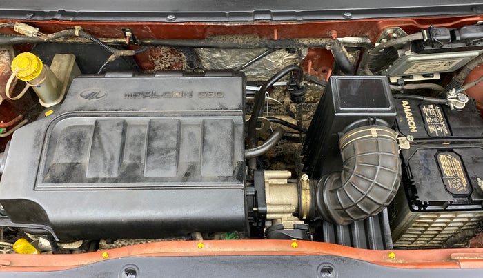 2016 Mahindra Kuv100 K8 6 STR, Petrol, Manual, 37,180 km, Open Bonet