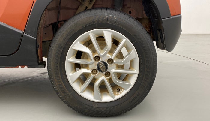 2016 Mahindra Kuv100 K8 6 STR, Petrol, Manual, 37,180 km, Left Rear Wheel