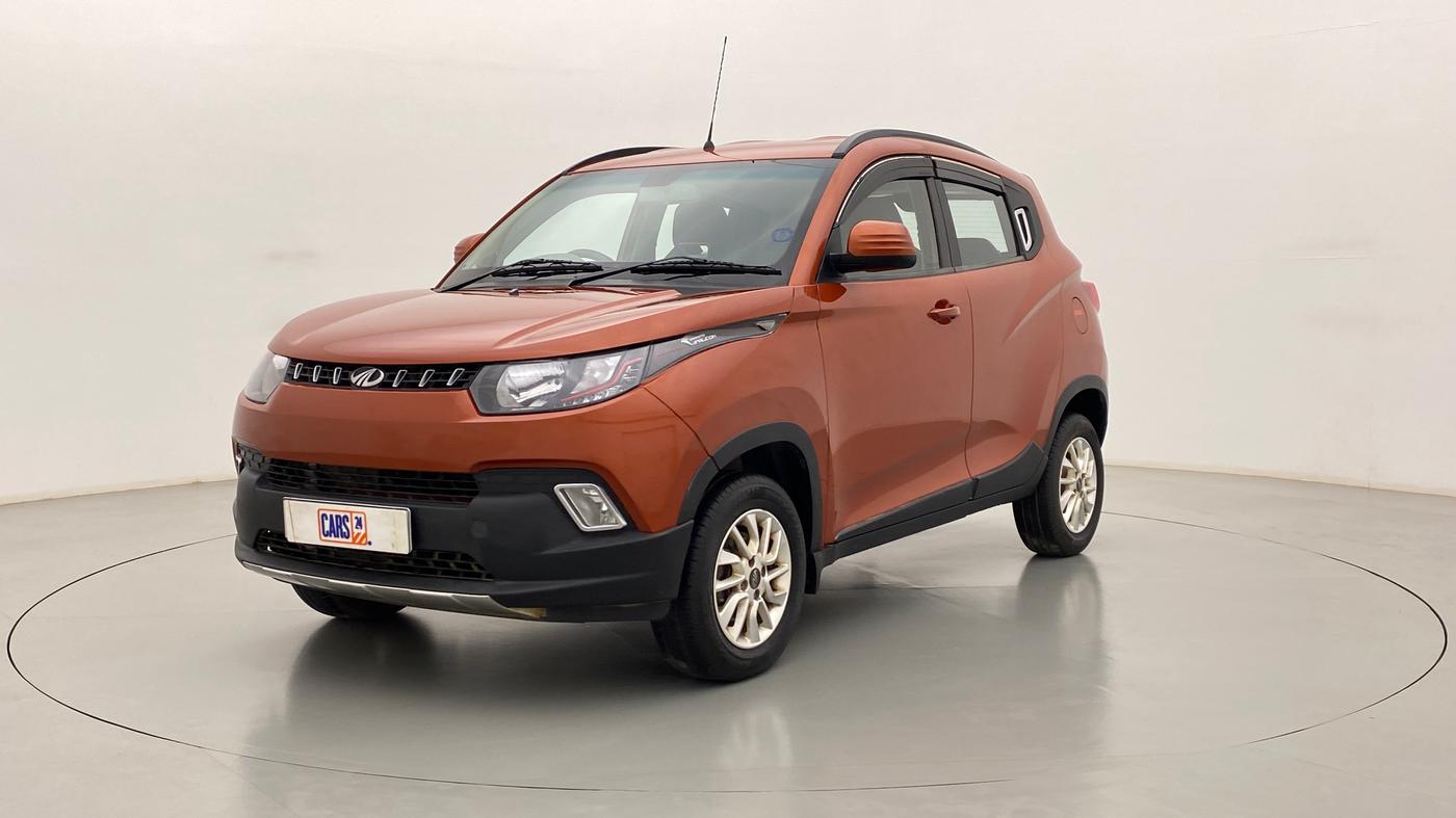 2016 Mahindra Kuv100 K8 6 STR, Petrol, Manual, 37,180 km, Left Front Diagonal