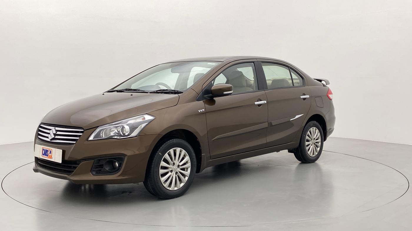 2017 Maruti Ciaz ZXI, Petrol, Manual, 31,654 km, Left Front Diagonal