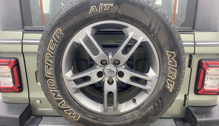 2021 Mahindra Thar LX PETROL HT 4WD AT, Petrol, Automatic, 36,203 km, Spare Tyre