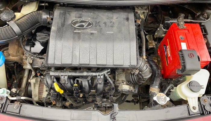 2015 Hyundai Grand i10 ASTA (O) 1.2 KAPPA VTVT, Petrol, Manual, 53,890 km, Engine View