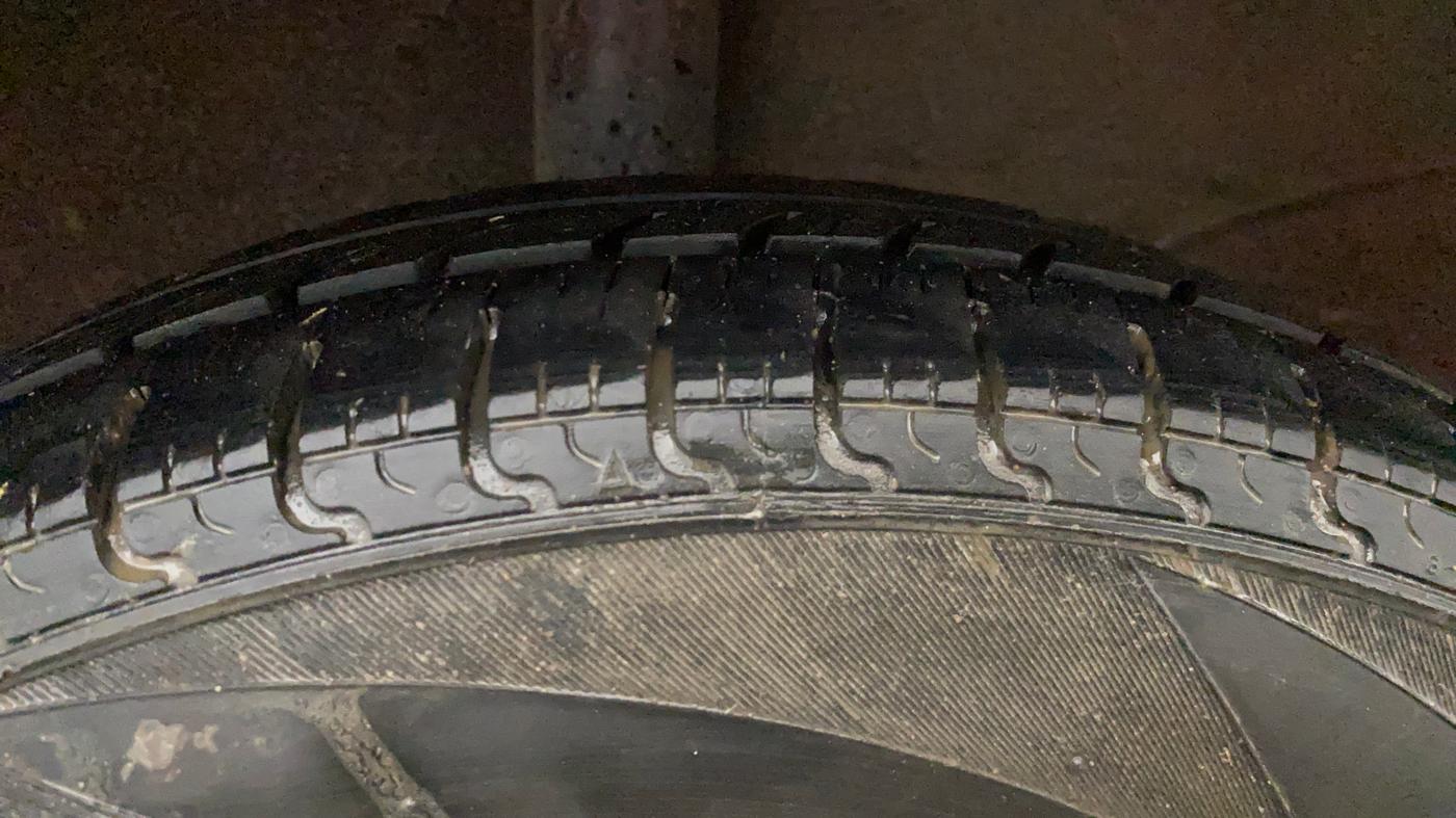 2022 Hyundai NEW SANTRO MAGNA EXECUTIVE CNG, CNG, Manual, 88,216 km, Right Rear Tyre Tread