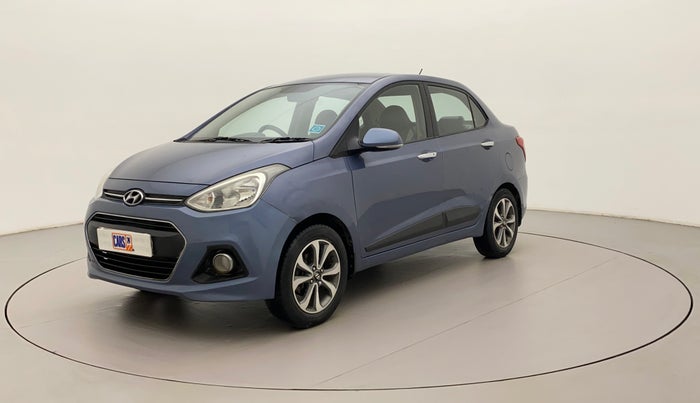 2014 Hyundai Xcent SX 1.2 (O), CNG, Manual, 1,22,025 km, Left Front Diagonal