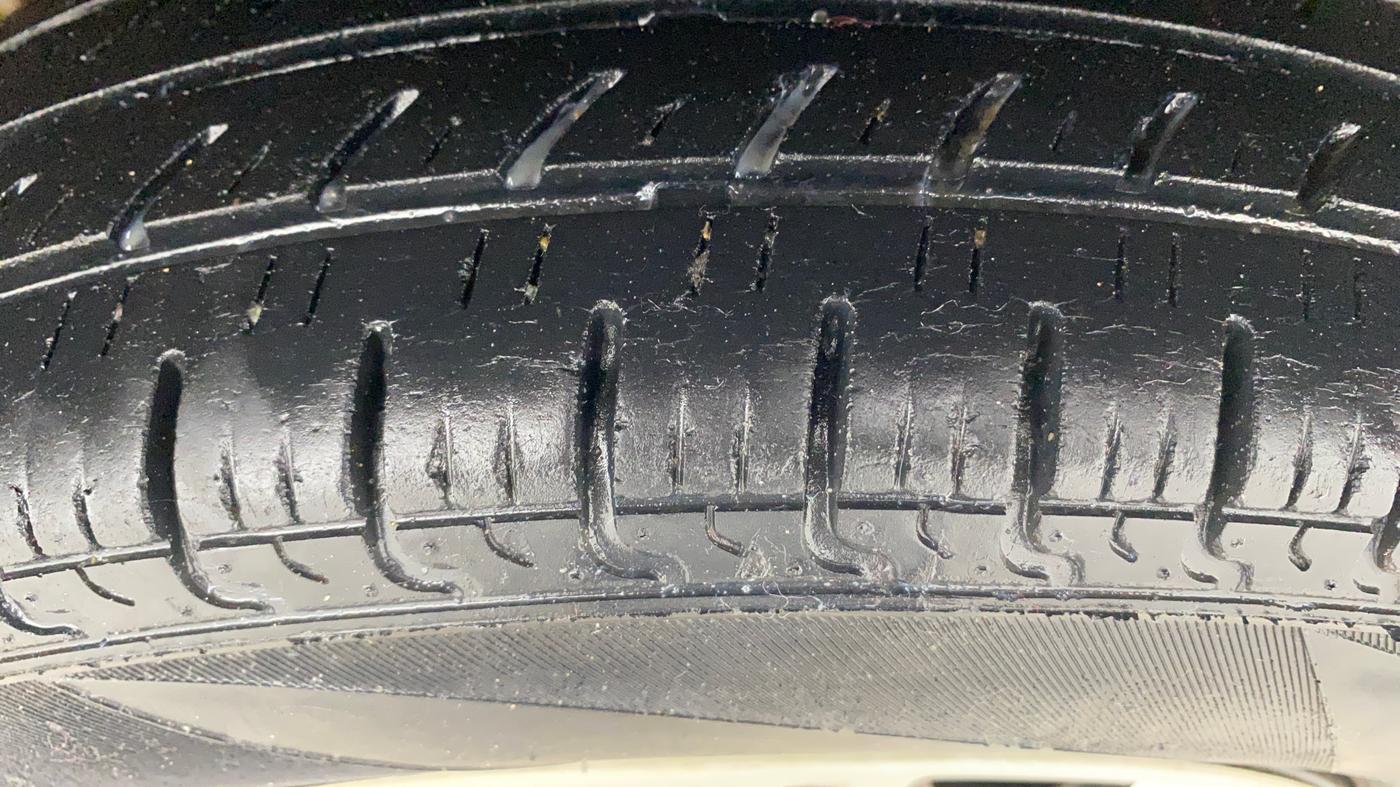 2018 Datsun Redi Go T(O) 1.0 AMT, Petrol, Automatic, 47,779 km, Left Rear Tyre Tread