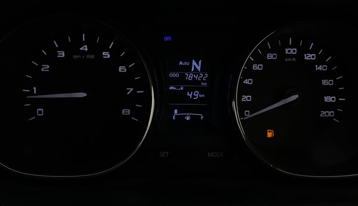 2018 Tata TIGOR XZA PETROL, Petrol, Automatic, 78,418 km, Odometer Image