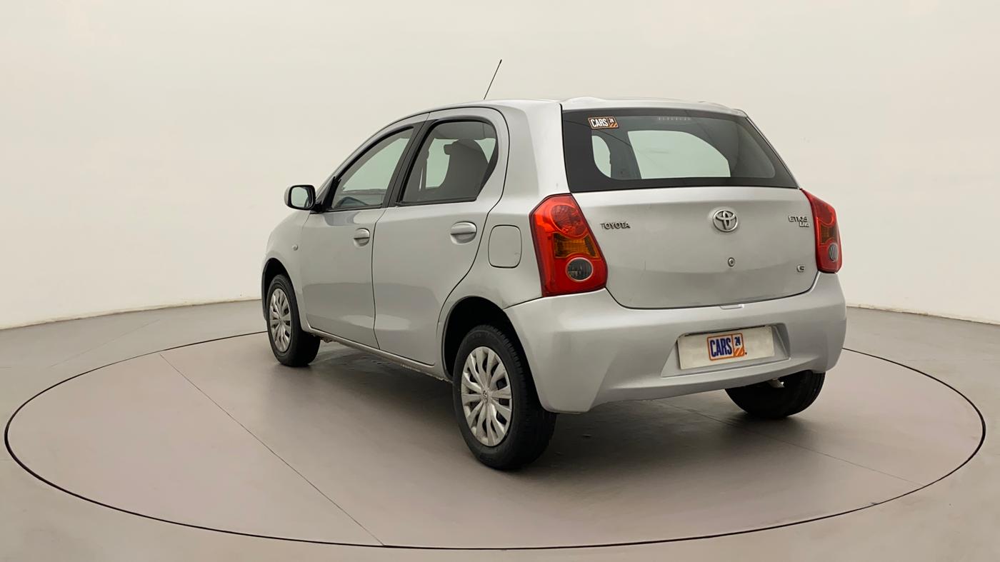 2012 Toyota Etios Liva G SP, Petrol, Manual, 77,476 km, Left Back Diagonal