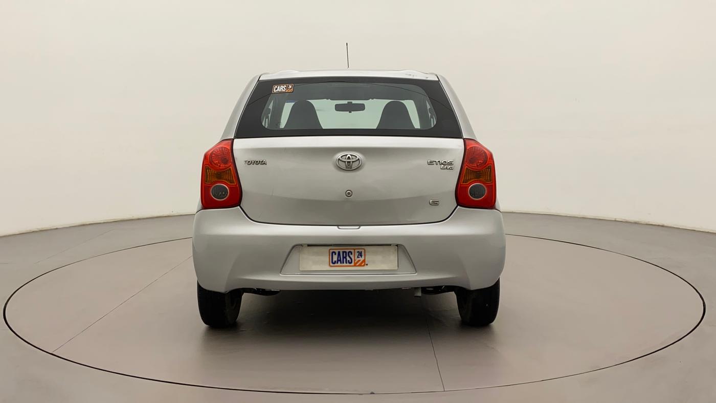 2012 Toyota Etios Liva G SP, Petrol, Manual, 77,476 km, Back/Rear