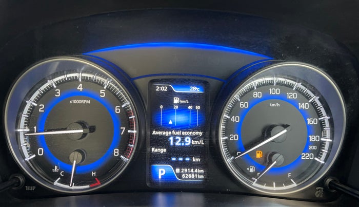 2019 Maruti Baleno ZETA CVT PETROL 1.2, Petrol, Automatic, 62,661 km, Odometer Image