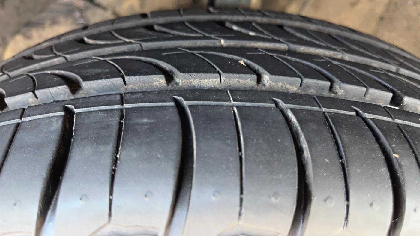2019 Maruti Baleno ZETA CVT PETROL 1.2, Petrol, Automatic, 62,661 km, Left Front Tyre Tread