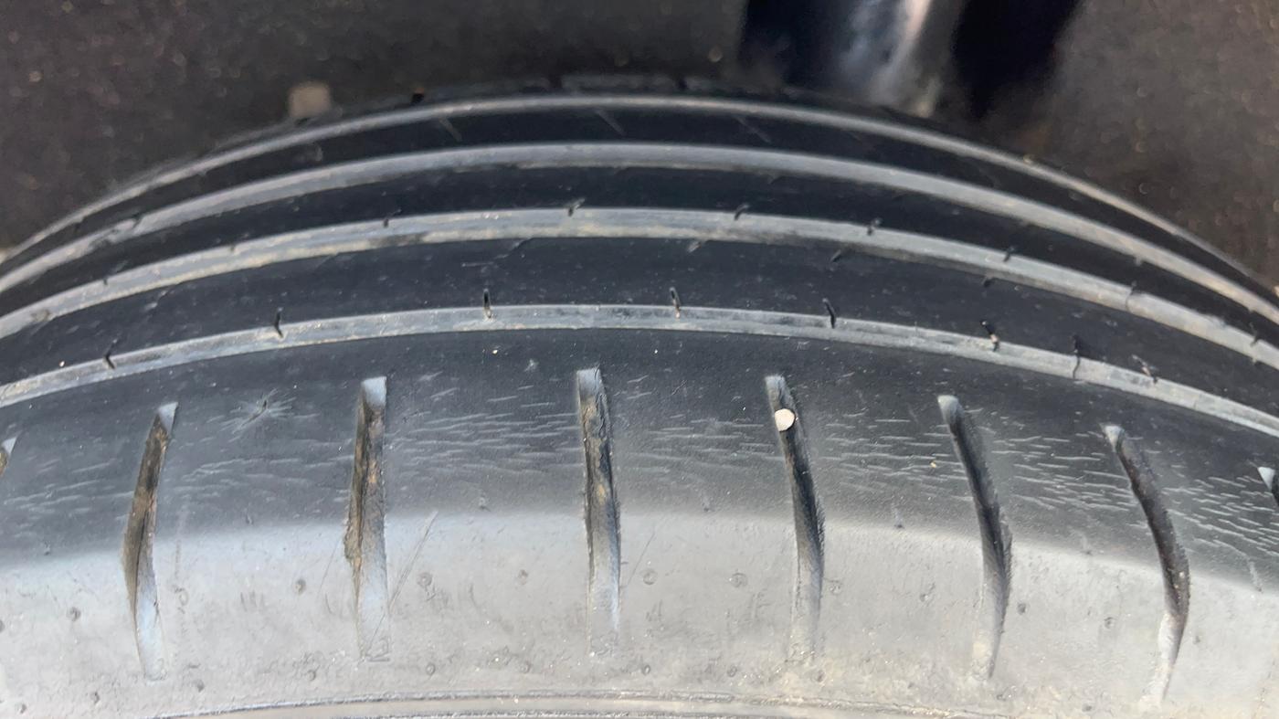 2019 Maruti Baleno ZETA CVT PETROL 1.2, Petrol, Automatic, 62,661 km, Left Rear Tyre Tread