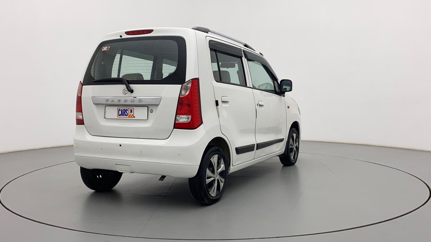 2017 Maruti Wagon R 1.0 VXI, CNG, Manual, 73,084 km, Right Back Diagonal