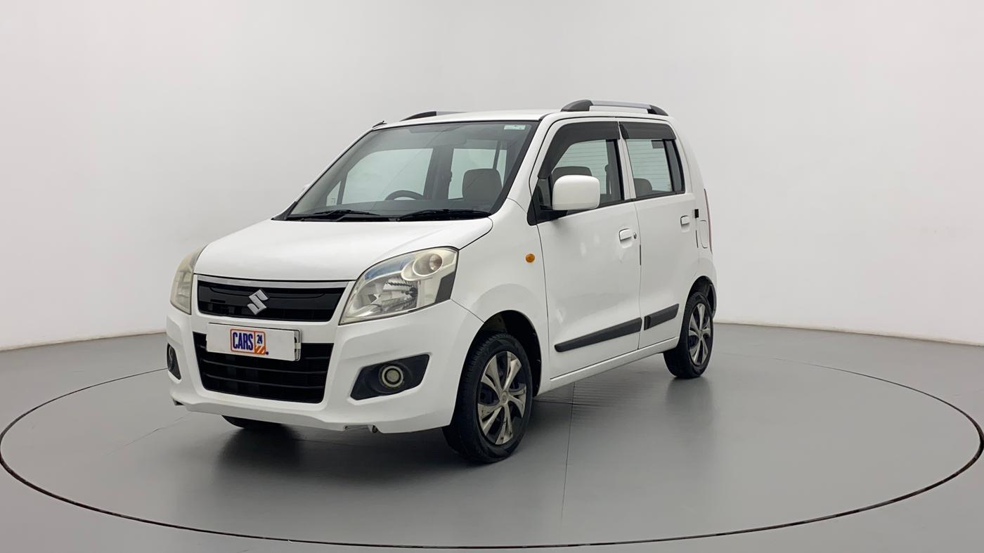 2017 Maruti Wagon R 1.0 VXI, CNG, Manual, 73,084 km, Left Front Diagonal