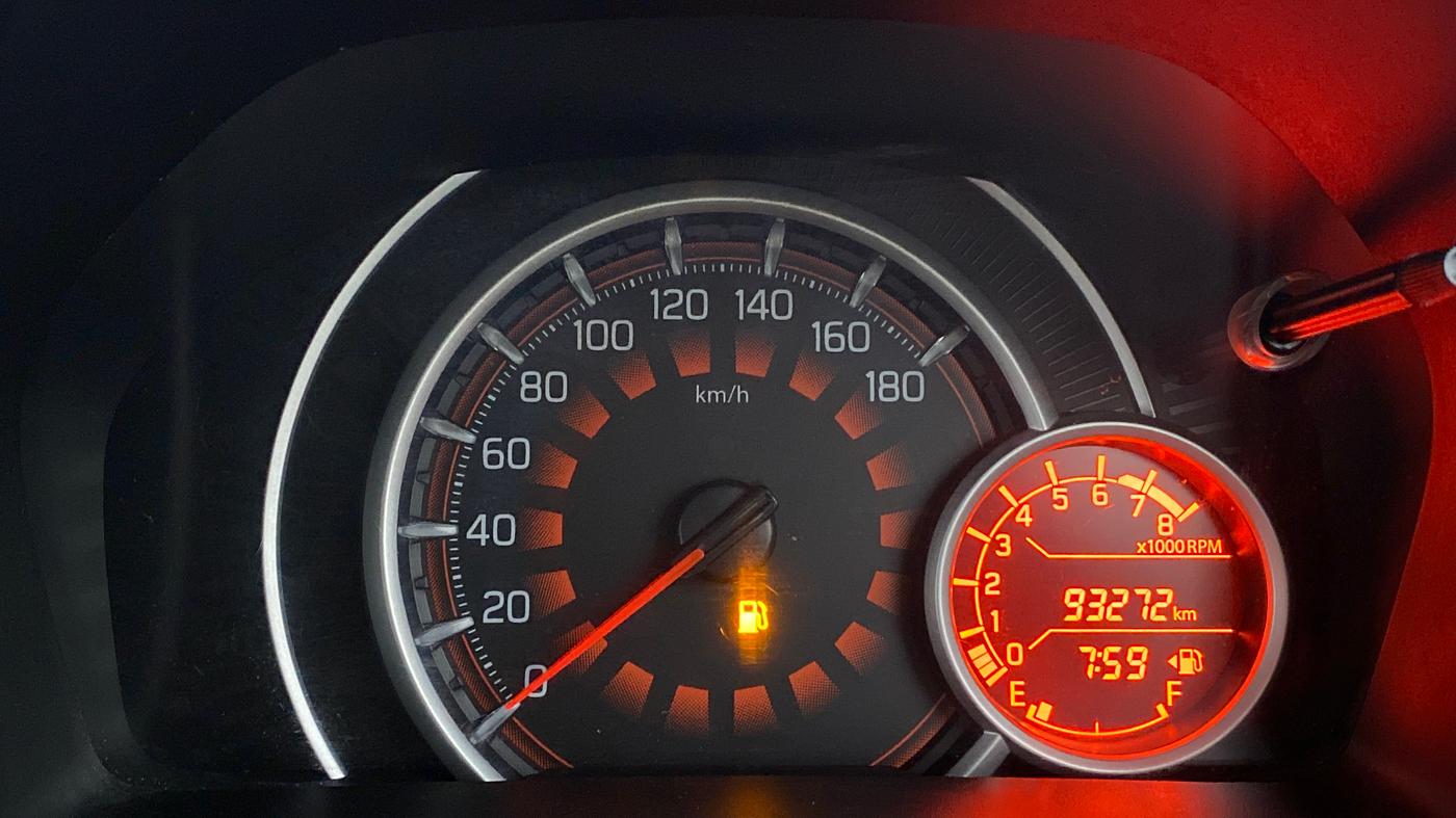 2019 Maruti New Wagon-R ZXI 1.2 old, CNG, Manual, 93,341 km, Odometer Image