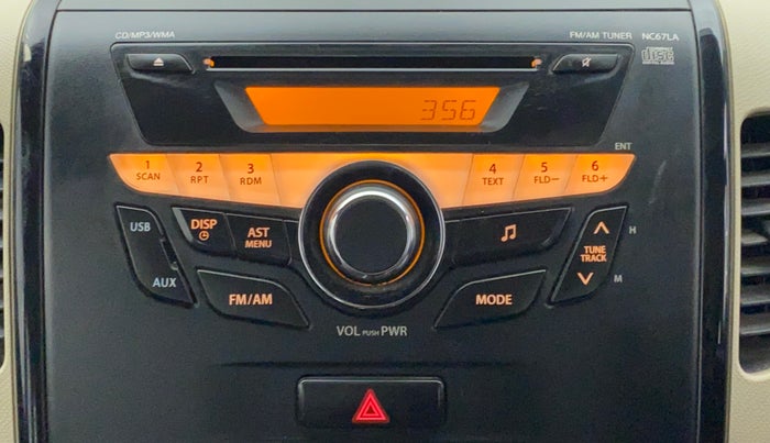 2017 Maruti Wagon R 1.0 VXI, CNG, Manual, 25,459 km, Infotainment System