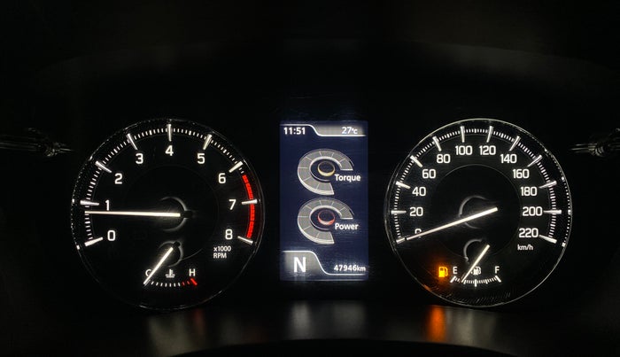 2022 Maruti Baleno ALPHA 1.2 AGS, Petrol, Automatic, 47,946 km, Odometer Image