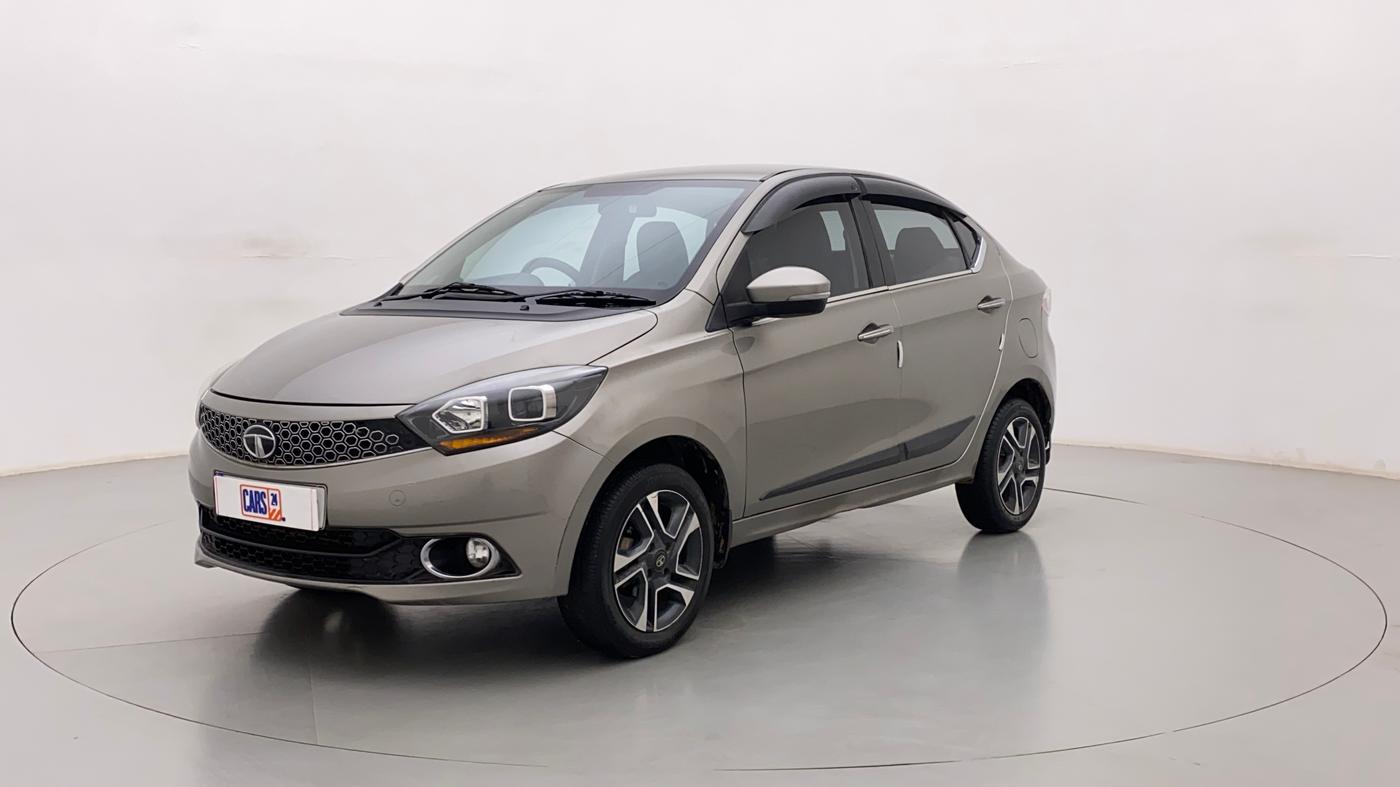 2018 Tata TIGOR XZ PLUS PETROL, Petrol, Manual, 66,709 km, Left Front Diagonal