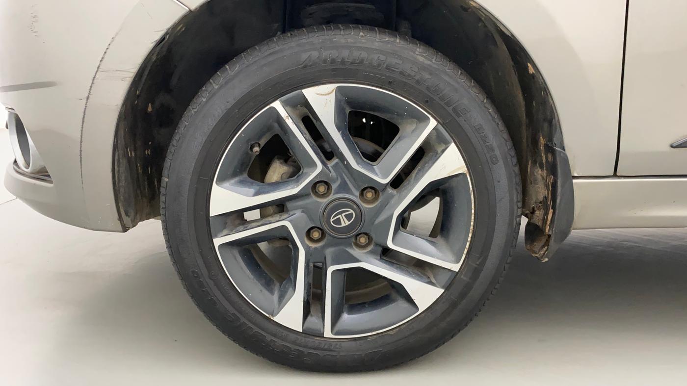 2018 Tata TIGOR XZ PLUS PETROL, Petrol, Manual, 66,709 km, Left Front Wheel