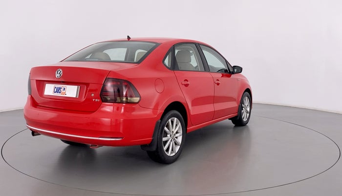 2018 Volkswagen Vento 1.2 TSI HIGHLINE PLUS AT, Petrol, Automatic, 57,569 km, Right Back Diagonal