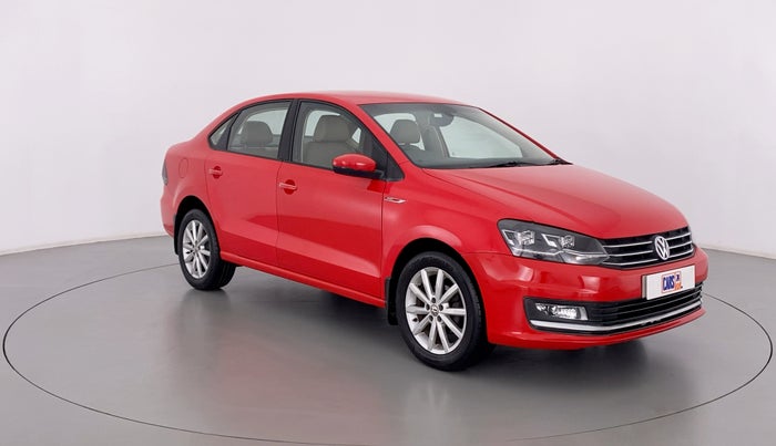 2018 Volkswagen Vento 1.2 TSI HIGHLINE PLUS AT, Petrol, Automatic, 57,569 km, Right Front Diagonal