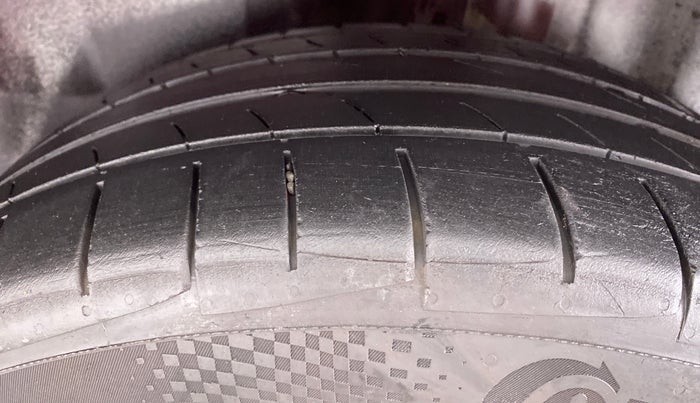 2018 Volkswagen Vento 1.2 TSI HIGHLINE PLUS AT, Petrol, Automatic, 57,569 km, Left Rear Tyre Tread