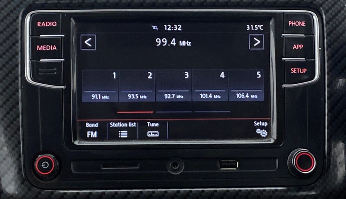 2018 Volkswagen Vento 1.2 TSI HIGHLINE PLUS AT, Petrol, Automatic, 57,569 km, Infotainment System