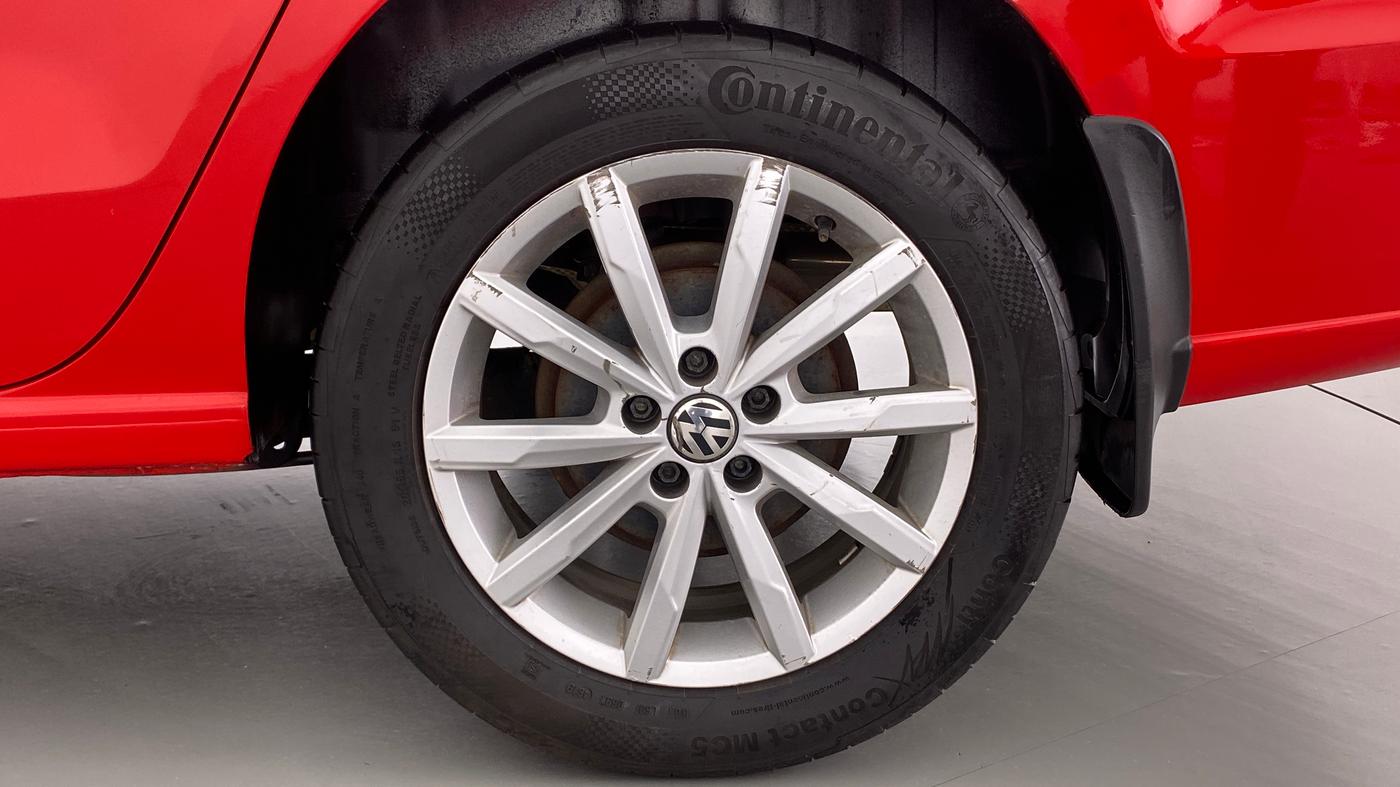 2018 Volkswagen Vento 1.2 TSI HIGHLINE PLUS AT, Petrol, Automatic, 57,569 km, Left Rear Wheel