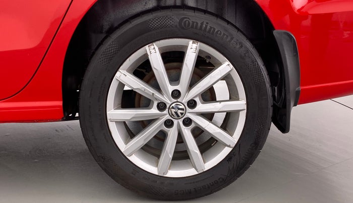 2018 Volkswagen Vento 1.2 TSI HIGHLINE PLUS AT, Petrol, Automatic, 57,569 km, Left Rear Wheel