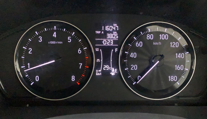 2018 Honda Amaze 1.2L I-VTEC V, Petrol, Manual, 1,16,034 km, Odometer Image