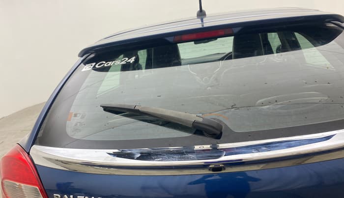 2017 Maruti Baleno ZETA PETROL 1.2, Petrol, Manual, 98,971 km, Rear Wiper