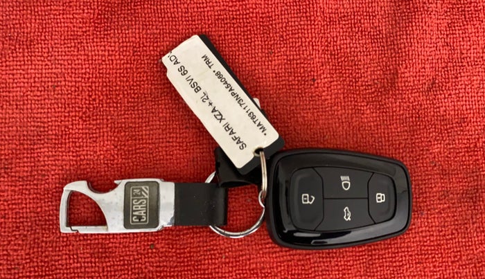 2022 Tata Safari XZA PLUS 6S ADVENTURE, Diesel, Automatic, 21,483 km, Key Close Up