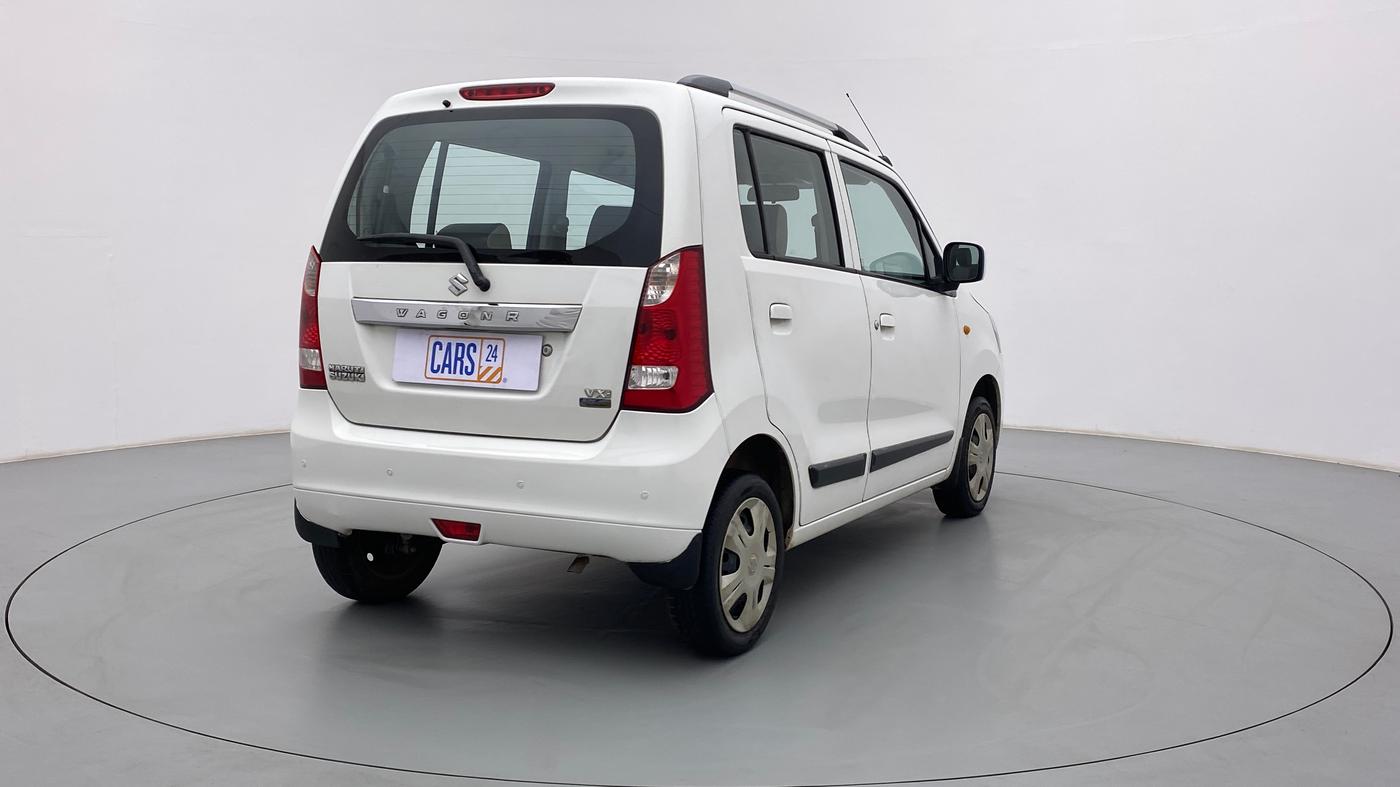 2016 Maruti Wagon R 1.0 VXI AMT, Petrol, Automatic, 46,138 km, Right Back Diagonal