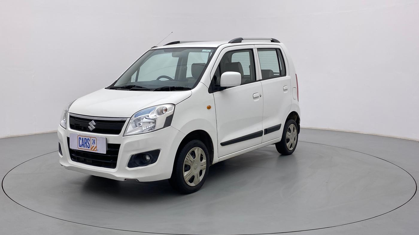 2016 Maruti Wagon R 1.0 VXI AMT, Petrol, Automatic, 46,138 km, Left Front Diagonal