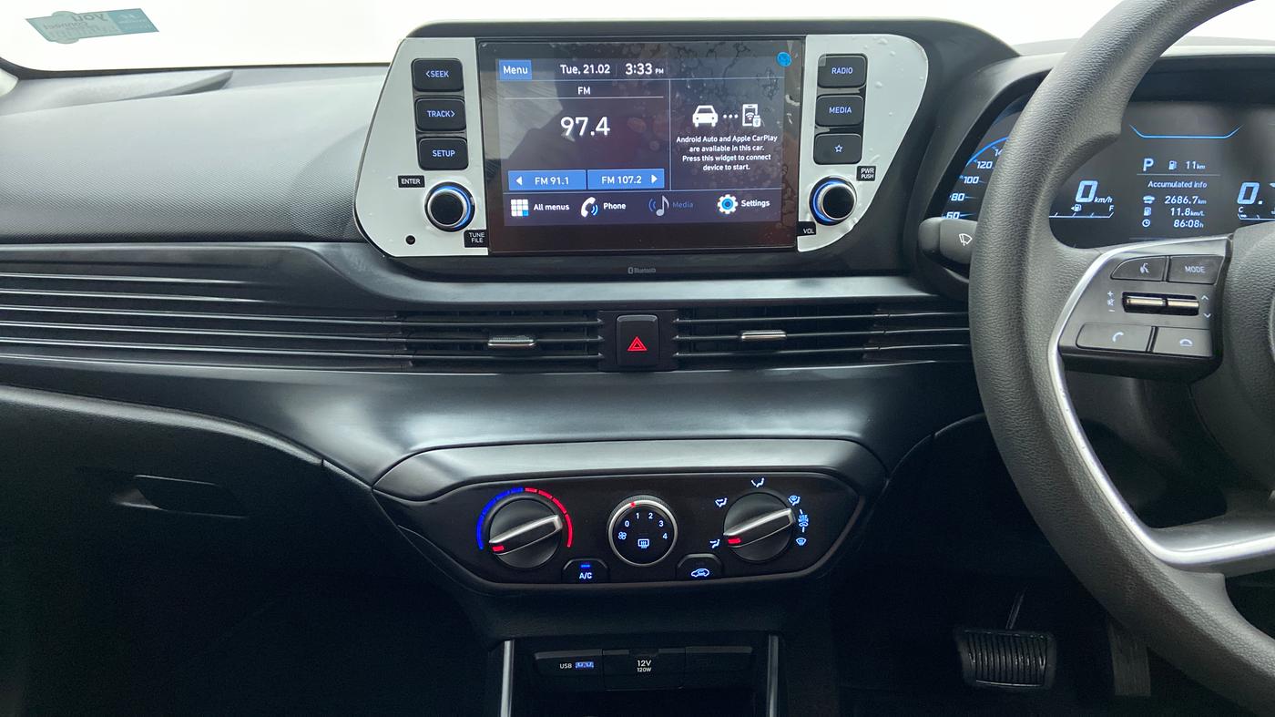 2021 Hyundai NEW I20 SPORTZ 1.2 AT, Petrol, Automatic, 12,665 km, Air Conditioner