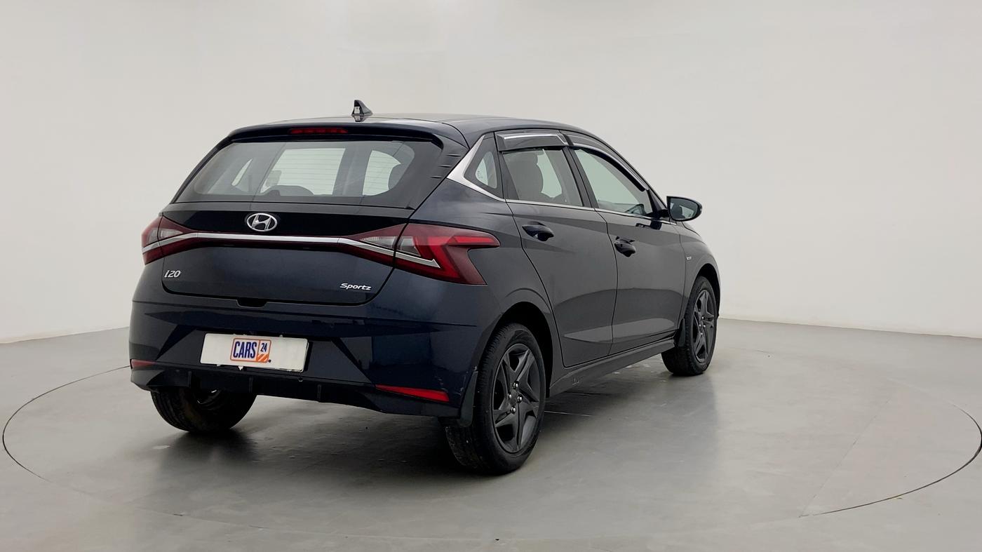 2021 Hyundai NEW I20 SPORTZ 1.2 AT, Petrol, Automatic, 12,665 km, Right Back Diagonal