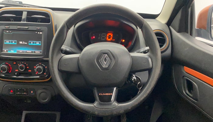 2019 Renault Kwid CLIMBER 1.0, Petrol, Manual, 52,231 km, Steering Wheel Close Up