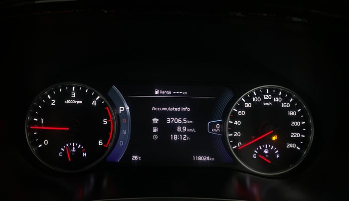 2021 KIA SELTOS GTX PLUS AT 1.5 DIESEL, Diesel, Automatic, 1,18,050 km, Odometer Image