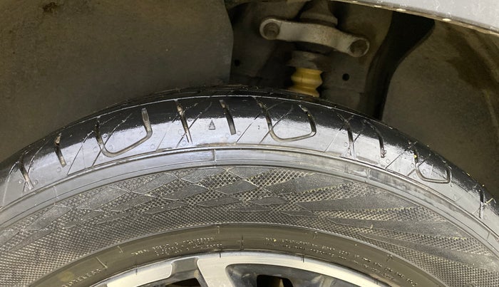 2021 KIA SELTOS GTX PLUS AT 1.5 DIESEL, Diesel, Automatic, 1,18,050 km, Left Rear Tyre Tread