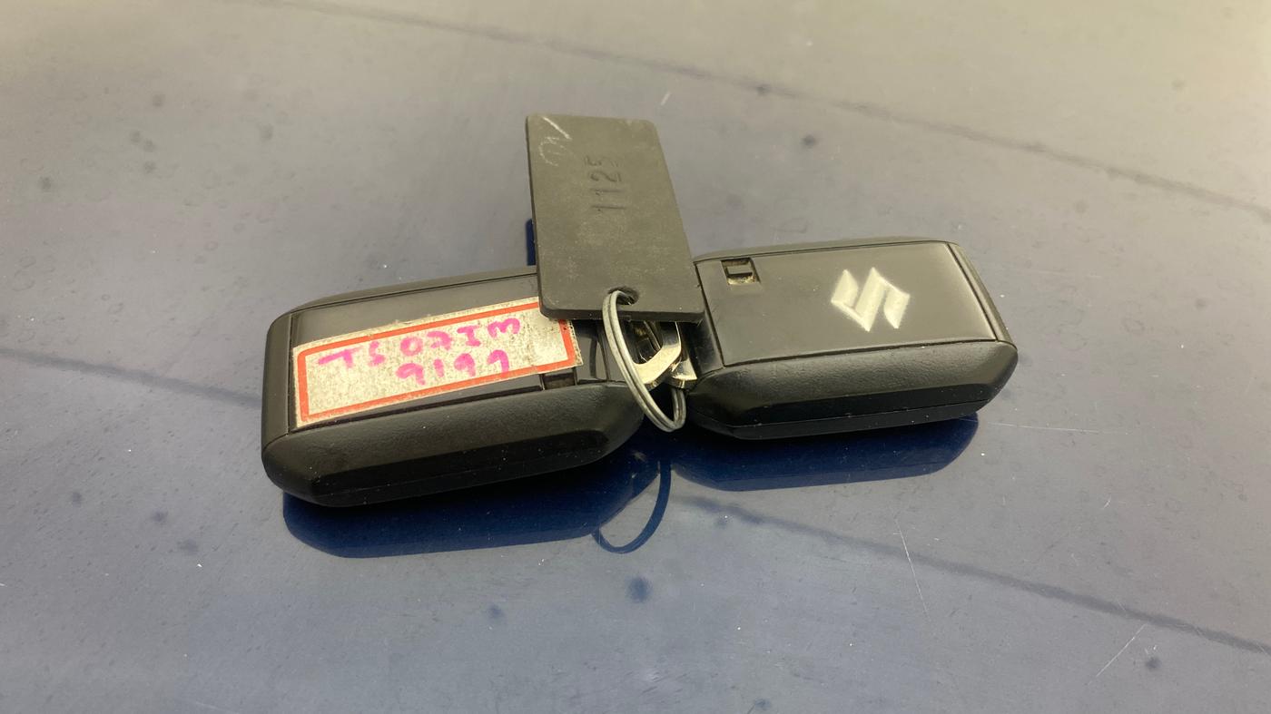 2022 Maruti Grand Vitara ALPHA SMART HYBRID AT, Petrol, Automatic, 91,661 km, Key Close Up