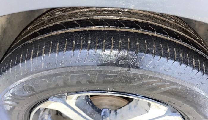 2021 Tata NEXON XZ PLUS (O) PETROL, Petrol, Manual, 1,04,667 km, Left Front Tyre Tread