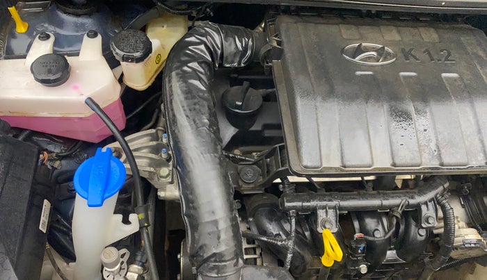 2022 Hyundai GRAND I10 NIOS SPORTZ AMT 1.2 KAPPA VTVT, Petrol, Automatic, 24,573 km, Engine View - Right