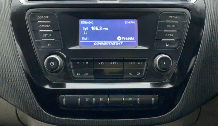 2017 Tata Tiago XZ PETROL, Petrol, Manual, 78,050 km, Infotainment System