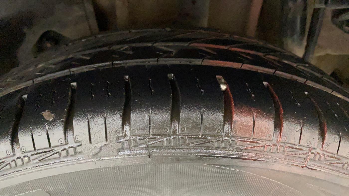 2017 Tata Tiago XZ PETROL, Petrol, Manual, 78,050 km, Left Rear Tyre Tread