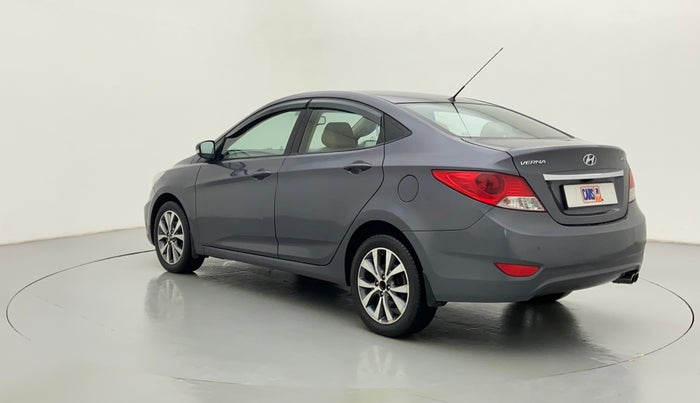 2013 Hyundai Verna FLUIDIC 1.6 SX CRDI, Diesel, Manual, 83,329 km, Left Back Diagonal