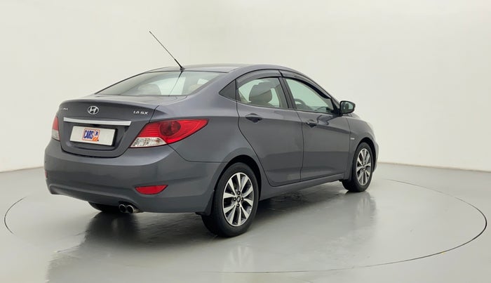 2013 Hyundai Verna FLUIDIC 1.6 SX CRDI, Diesel, Manual, 83,329 km, Right Back Diagonal