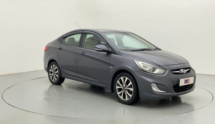 2013 Hyundai Verna FLUIDIC 1.6 SX CRDI, Diesel, Manual, 83,329 km, Right Front Diagonal
