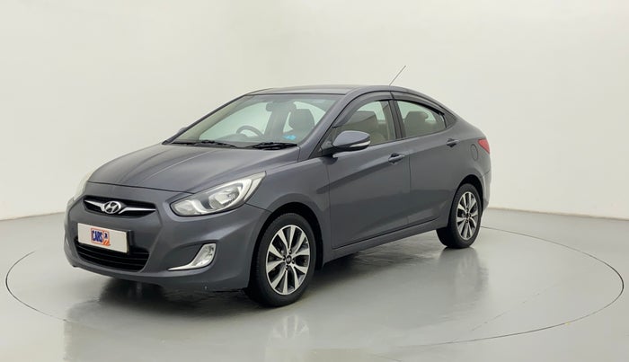 2013 Hyundai Verna FLUIDIC 1.6 SX CRDI, Diesel, Manual, 83,329 km, Left Front Diagonal